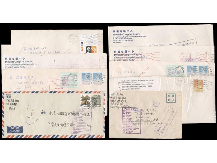 including many RETURN TO SENDER covers, bearing various indicative cachets. Large quantity. Please view.
