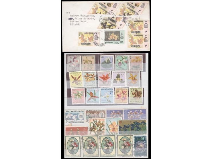 including Famous Person, Flowers, Birds and Sports. Many nice mint sets and MS. Large quantity. Please view.