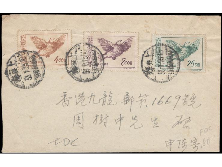 f.w. C24 complete set, tied by Shanghai cds. VF-F.
