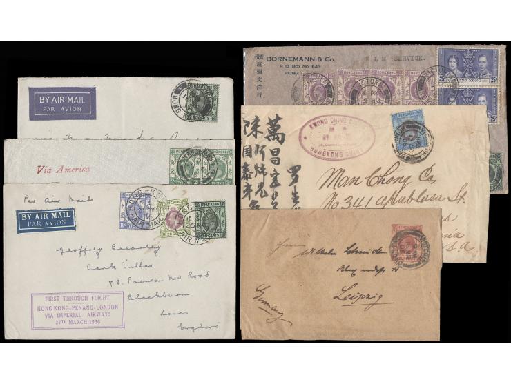 including a nice used newspaper wrapper. A nice lot. Please view.
