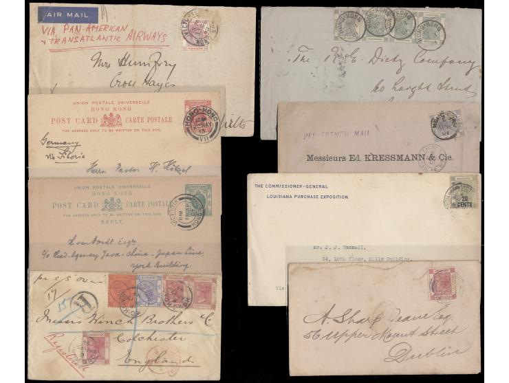 including nice QV cover with perfined stamp. Please view.
