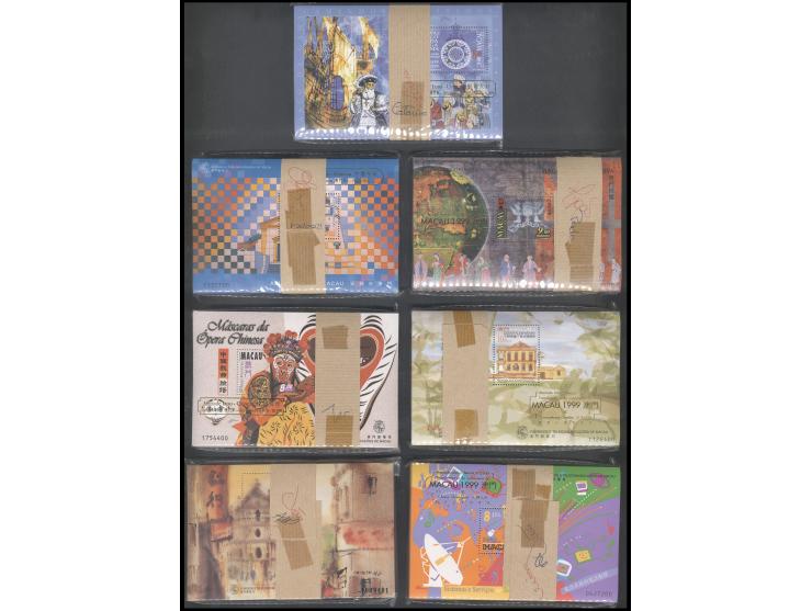including 7 different types, in which Kwok Shi Paintings x 500. All fresh MNH. Very Fine.