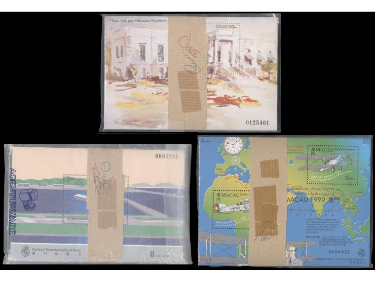 including Airport MS x 200, First Flight MS x 100 and Painting MS x 700. Fresh MNH. VF.
