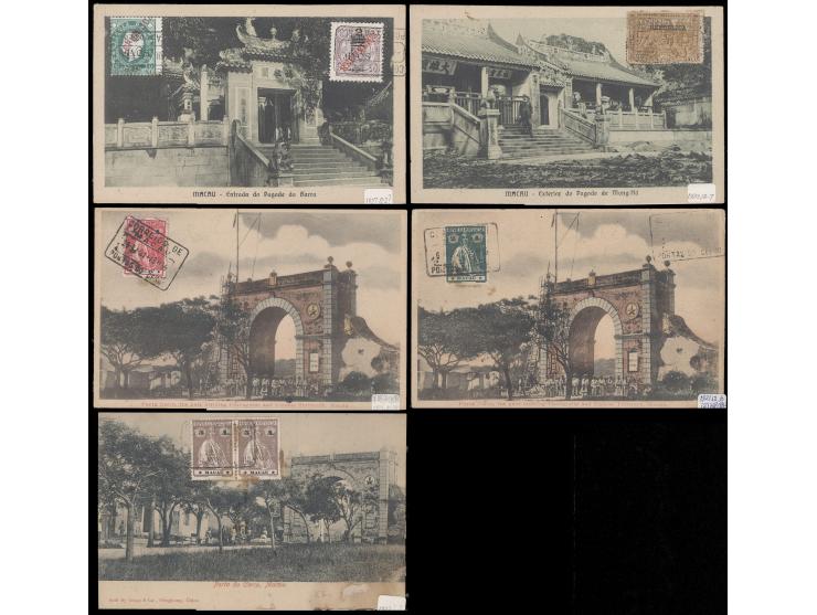 all with stamps and bearing Border Gate retangular postmarks. A nice and interesting group. VF-F.
