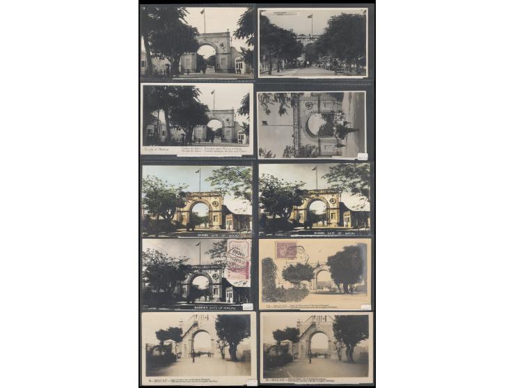 including two hand-coloured real photo cards, extremely rare. Some postally used. A nice group. Viewing is recommended.
