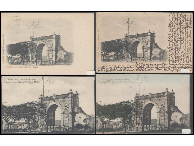 some postally used in 1900s-10s with nice Macau stamps. Interesting. Please view.