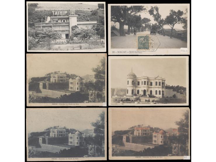 showing Barrier Gate Road, Villas, Habour views, etc. Some postally used. Interesting. Please view.