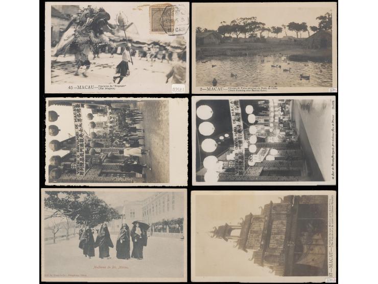 showing Macau Folklore and People's Lives, some postally used. A nice group. Please view.