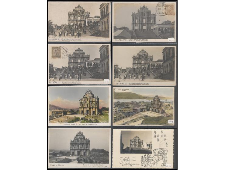 including two very rare hand-coloured cards, some postally used. A nice group. Please view.