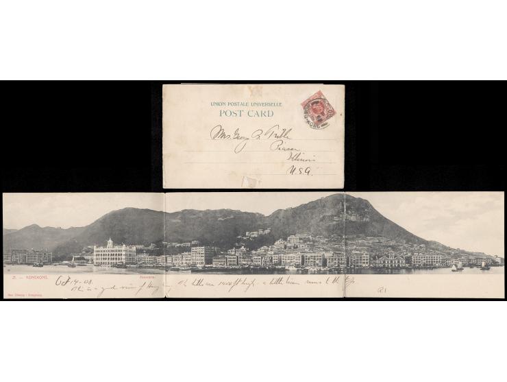 postally used to USA with KEVII 4c Carmine. VF-F.
