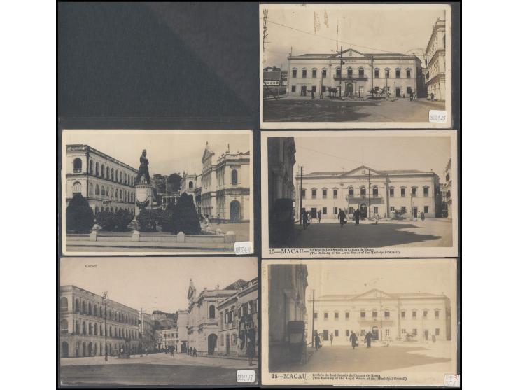 including 4 rare real photo cards. Mostly postally used. VF-F.