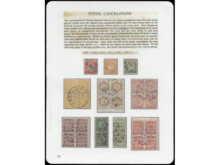 including used pairs and blocks. Mizuhara "Huayou Jijin II" vol. 7, p.136.
