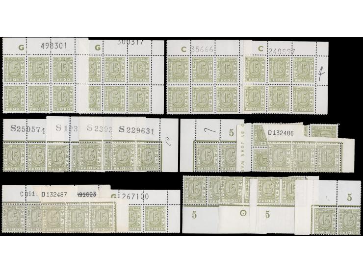 totally 200+ stamps, many with requisition numbers. A nice lot. Please view.
