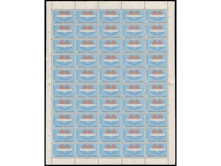 including 1966 Flowers sets x about 900+ sets, 1965 Flowers set without 80 sen in sheets and many others. Large quantity. Ple