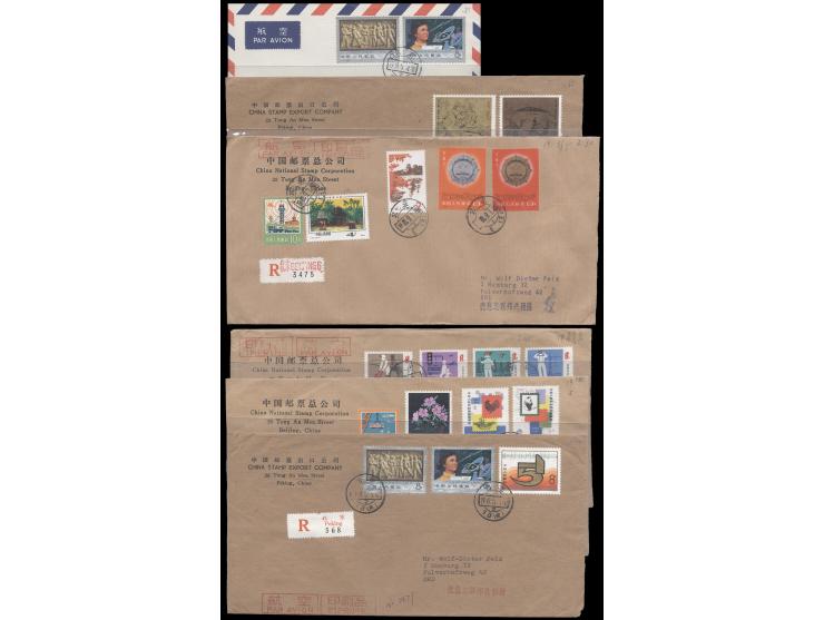 including J37 x 2, J63, J65, J66 and T33. Mostly with additional postage on reverse. All sent to Germany. VF.
