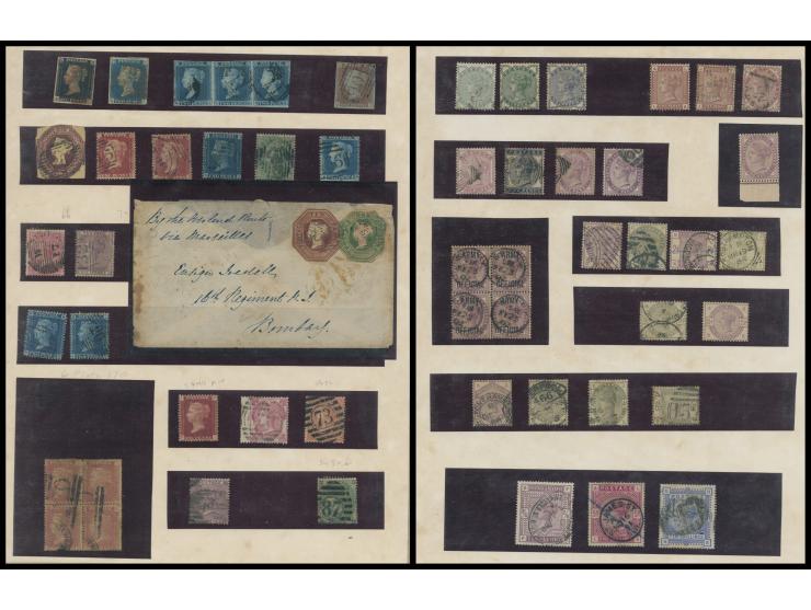better including Penny Black used, high value QV to KGV issue, KGVI Silver Wedding set, etc. Large quantity with high market 