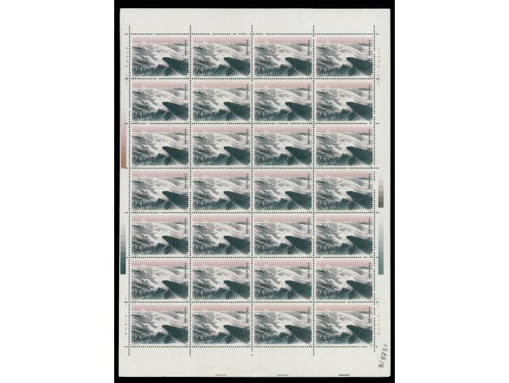 totally 392 sets. Fresh MNH with light toning. VF-F.
