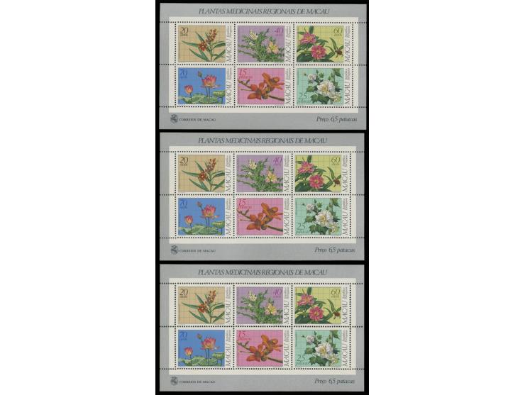 fresh MNH with light toning. VF-F.
