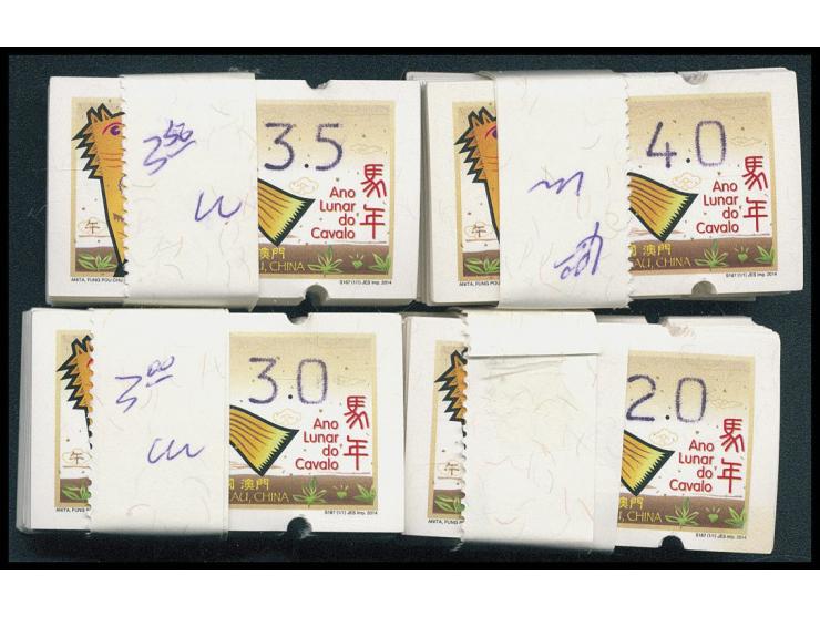 fresh MNH. Some with light toning, mostly Very Fine.
