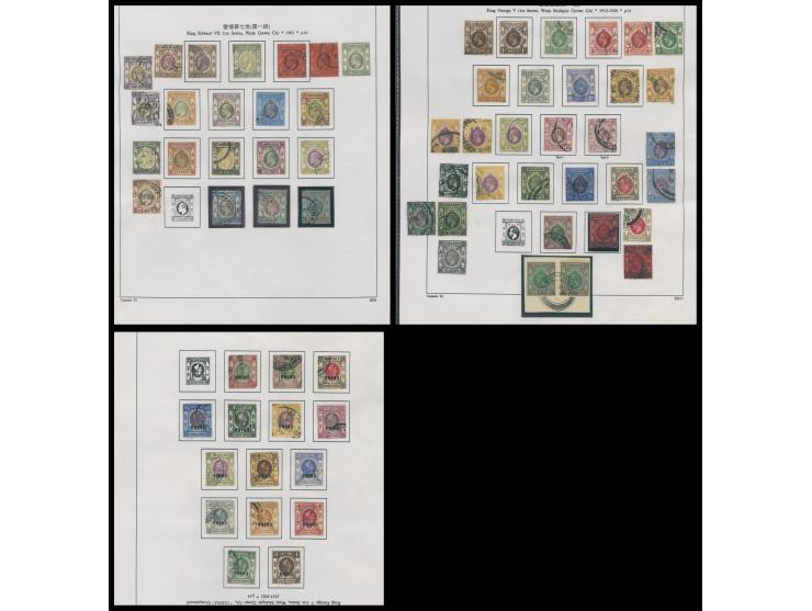 including KEVII to QEII definitive issues from 1c to $10 used. Plus some commemorative issues, postage due, and nice Revenue 