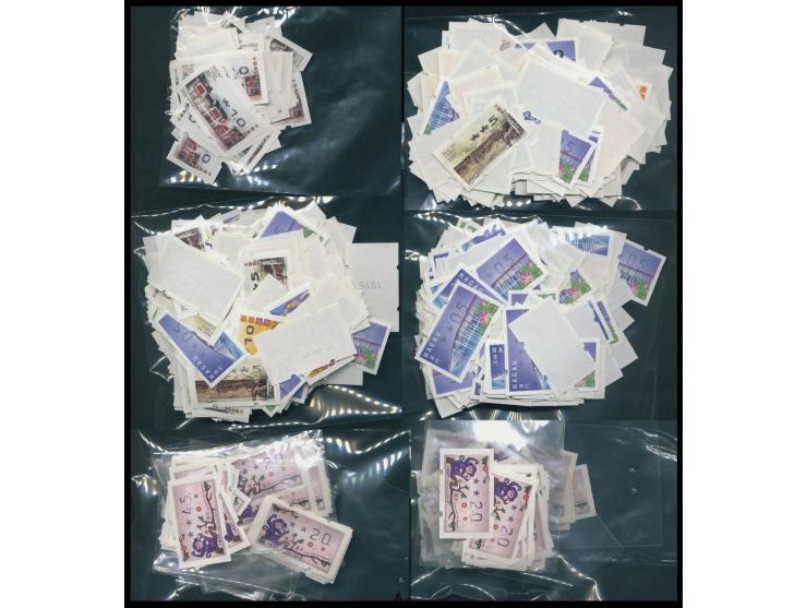 including thousands of mint stamps, some in complete sets. Large quantity. Please view.