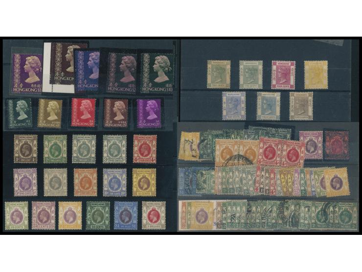 including KEVII, KGV, KGVI and QEII issues. Mostly definitive issues. Large quantity. Please view.