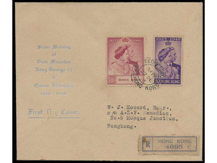 registered locally. Slightly toned. VF-F.
