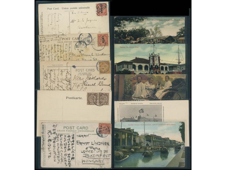 including featuring canal and riverside scenes, European-style concession architecture, street life, and genre scenes of dail