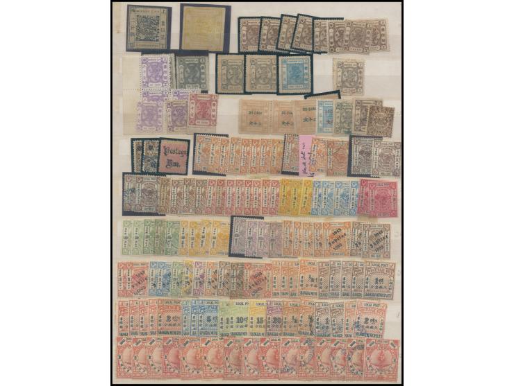 plus a few Chefoo &amp; Kweikiang LPO issues. Large quantity. Please view.