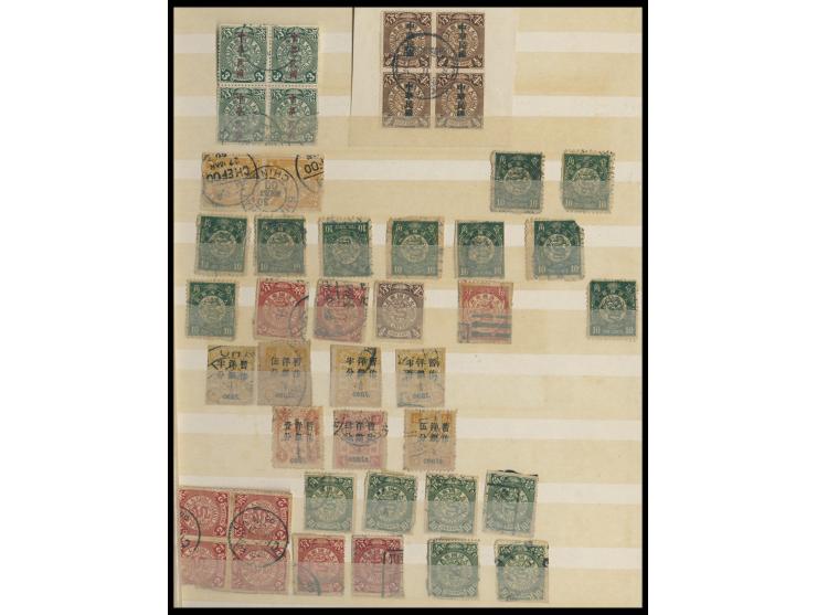 including Small Dragon, CIP, CIP ovpt., SYS, Martyrs, ROC Commemoratives, ROC airmail issues, Japanese Occup., PRC CS series 
