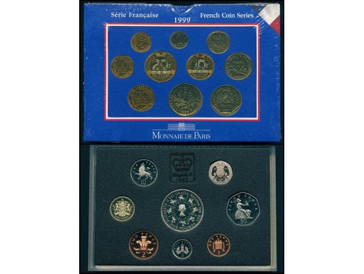 including 2008 The Prince of Wales 60th Birthday Commemorative Crown, 1971 Decimal Day, 1993 Proof Coin Collection. Plus 1999