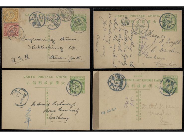including a pair of split double cards. VF-F.
