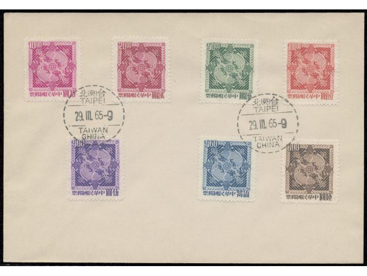 Scarce FDC of high value definitive.
