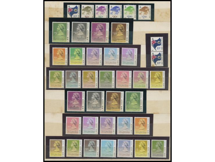 mostly commemorative issues, plus a few QEII issues. Large quantity. Please view.