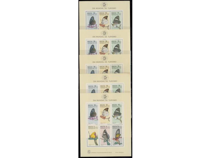 fresh MNH with light toning. VF-F.
