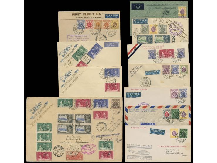 f.w. KGV Definitives and KGVI Coronation Issues. VF-F.
