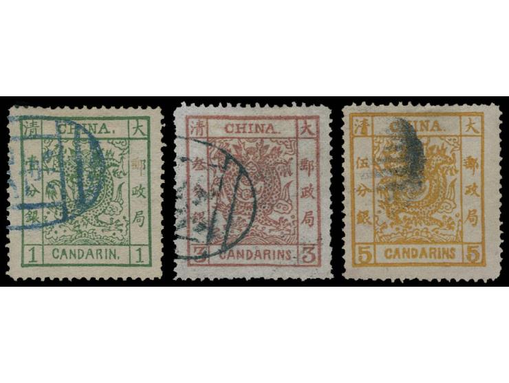 all used with Customs seal. VF-F.