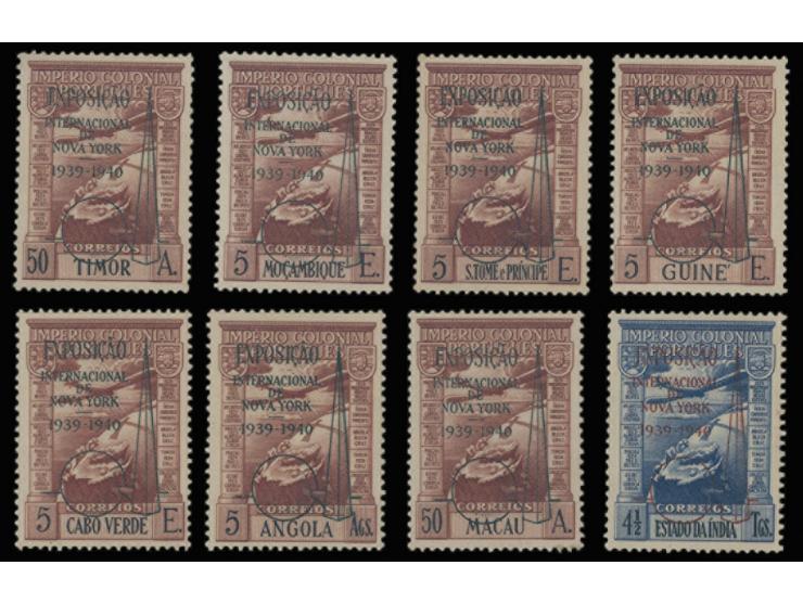 fresh MH with lovely original gum. Mostly with tiny philatelist's cachet on reverse. VF-F.
