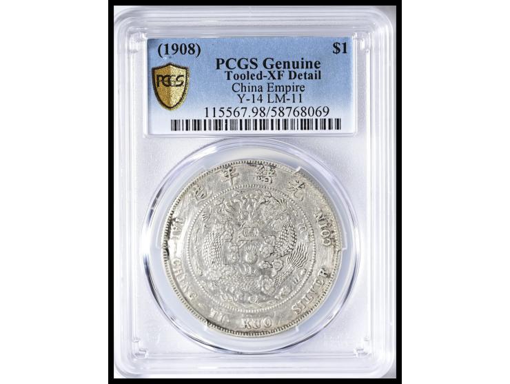 ND (1908) $1, LM-11. PCGS XF Detail - Tooled.
